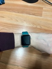 Apple Watch SE 2nd Gen. 40mm Aluminum Case with S/M Sport Band - teal GPS