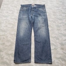 VTG Levi's 501 Jeans Mens 38x30 Blue Straight Leg Button Fly Denim Medium Wash