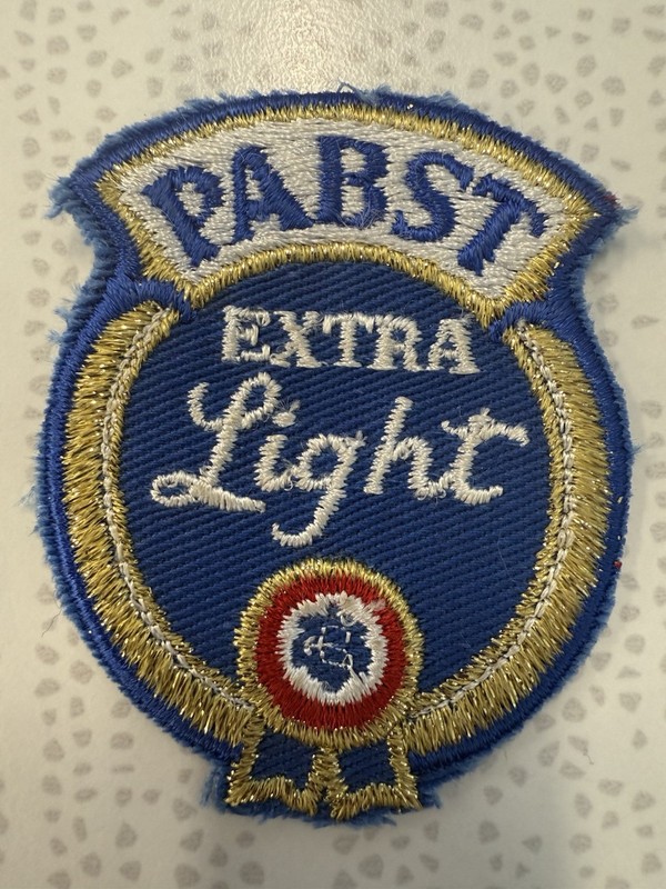 Pabst Extra Light Embroidered Patch