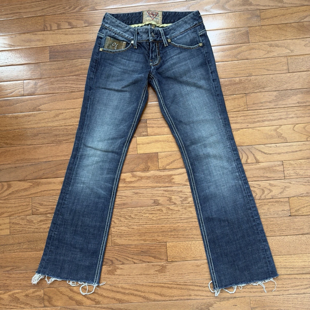GUESS 27 in Inseam Low (6.5-8.5 in) Rise Jeans for Women for sale
