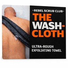 Extra Rough Exfoliating Body Washcloth   Deep Clean Shower Bath Scrubber