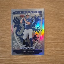 Panini 2025 Rookies & Stars Crusade Riley Leonard Colts NFL Rookie Card #18
