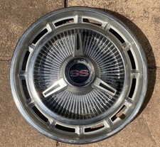 1965-66 Chevy Impala Ss 14 Spinner Hubcap Oem Gm Wheel Cover Vintage