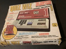 QUIZ WIZ COLECO 1001 QUESTIONS W/CARTRIDGE UOS LAST ONE