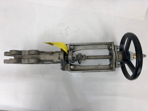 A-C Valve 4" 150# Knife Valve 316ss Body PTFE Lining - Picture 2 of 4