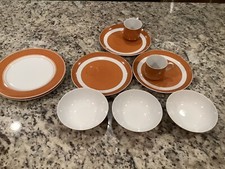 Fitz And Floyd Vintage MCMLXXV Rondelet ? 10 Pcs