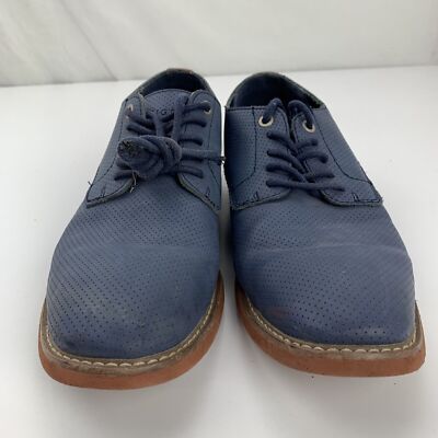 Tommy Hilfiger Seaside Mens Shoes Size 9 Blue Leather Oxford  display picture 1