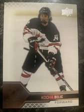 Kocha Delic 2022 team canada junior  #21