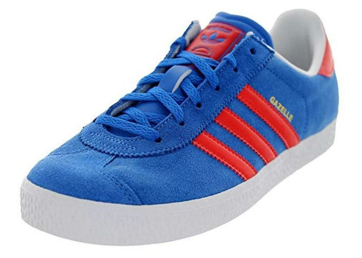 Adidas Original Big Kid Gazelle J Suede Shoe / White G95464 | eBay