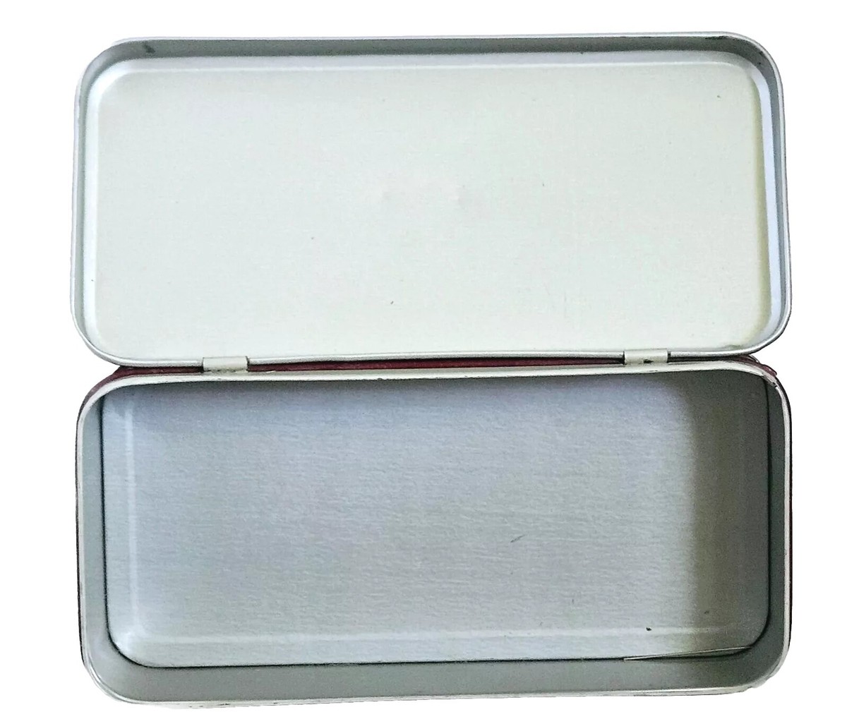 1950's-60's Sewing Machine Accessories Hinged Metal Case