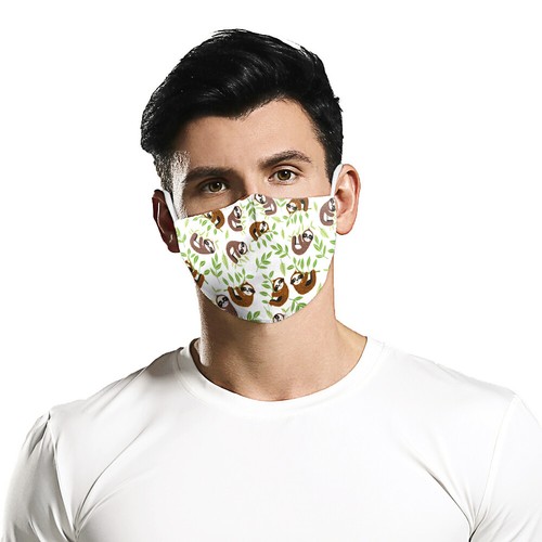 Adult Unisex Adjustable Facemasks Wolves Panda Animal Themes Cosplay Mouth Masks - Picture 37 of 39