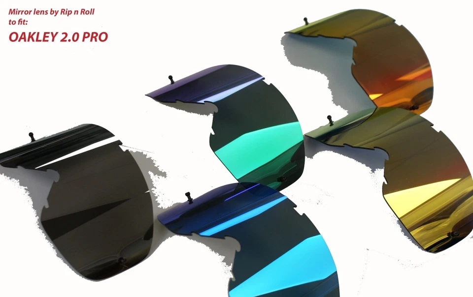 RNR Replacement Mirror Lens: fit Oakley O Frame 2.0 PRO MX GOGGLES - not Pro M/L