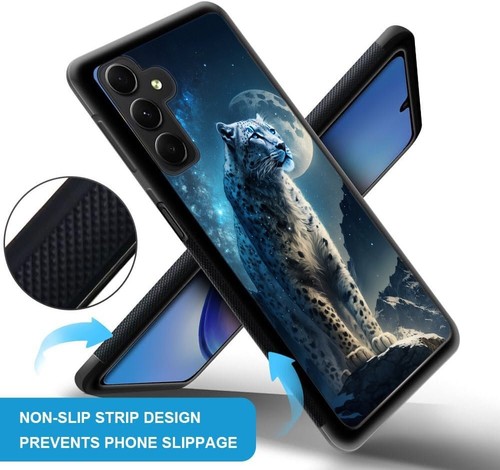 eleganter Schneeleopard für iPhone SE4 16E 12 13 14 15 16 Pro Max leichte Hülle - Bild 14 von 25