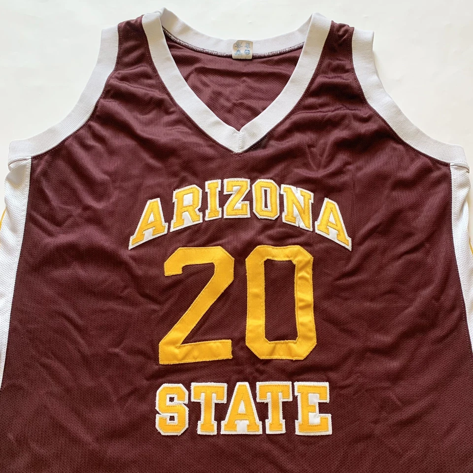 Vintage Lady Champion ASU SUN DEVILS #20 Basketball Jersey Womens Size 24 USA - Image 2 of 4