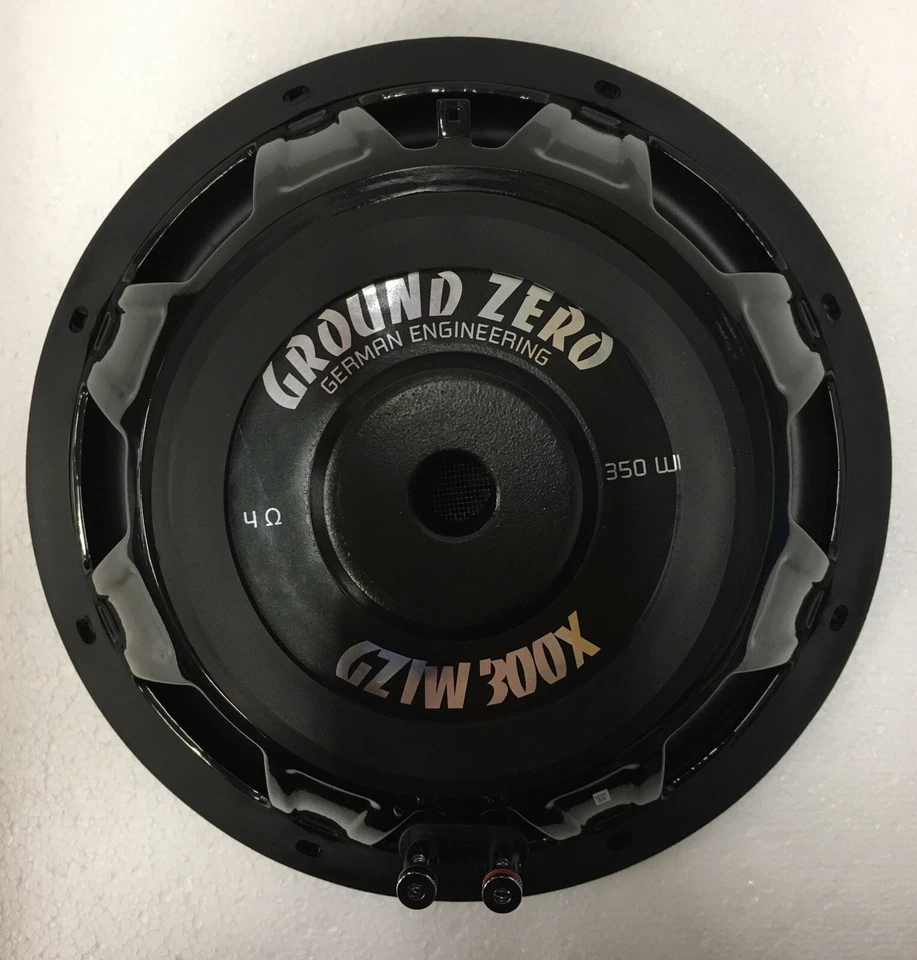 Ground Zero GZIW 300X 30cm Enclosure Subwoofer 350W 4Ohm New & Original Packaging  - Image 4 of 4