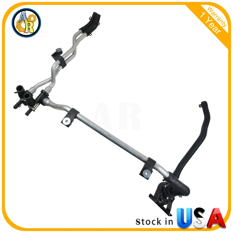 Conjunto de tubo de manguera de calefacción con válvula de mezcla para 05-12 Nissan Pathfinder 92408-ZL90B Foto 4 de 4