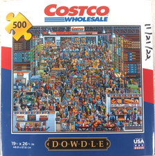 Costco Wholesale the Treasure Hunt 500 Piece Jigsaw Puzzle by Dowdle