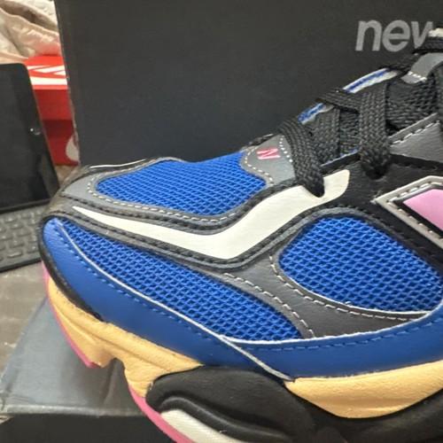 New Balance 9060 Blue Oasis/Real Pink Men’s Size 10.5 Women’s 12 Brand New - Picture 5 of 17