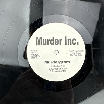 Jay Z & Ja Gangsta / Murder Inc Murdergram 12