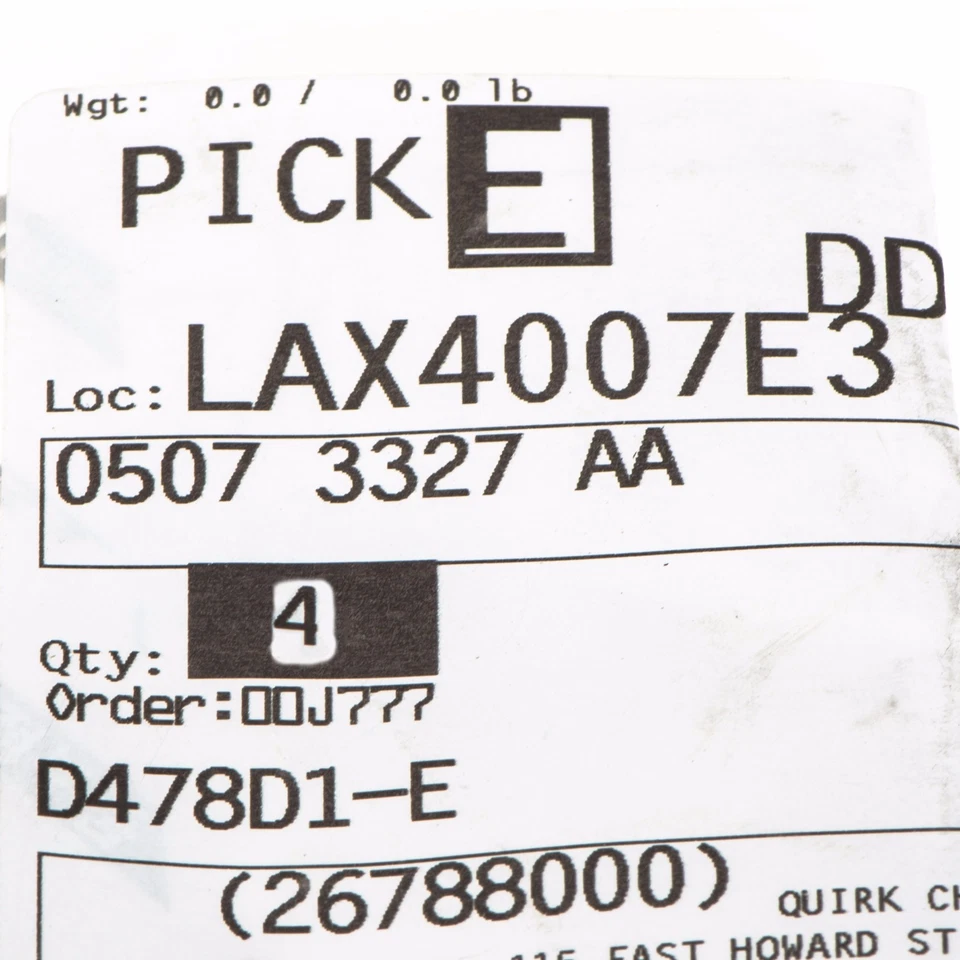 2002 - 2005 年道奇 RAM 1500 格栅附件 RIVET 4 件套原始设备制造商全新拖把 — 第 4/4 张图片