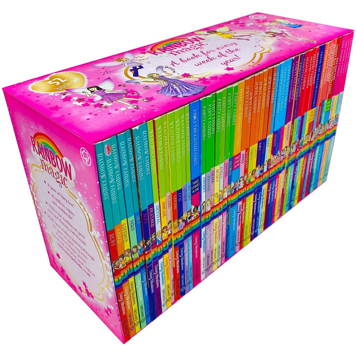 A Year of Rainbow Magic 52 Books Collection Box Set by Daisy