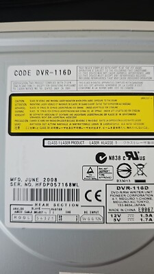 Pioneer DVD Recorder DVR-116D IDE Recorder
