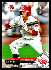 2017 Bowman Prospects #BP71 T.J. Friedl 1st Bowman