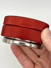 Espresso Coffee Tamper Calibrated Constant Pressure Red Barista Tool