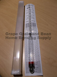 Hydrometer Alcohol Proof Chart