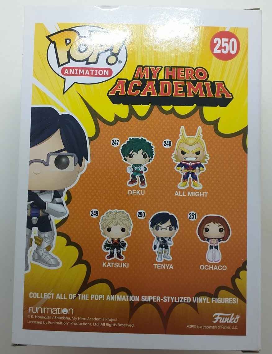 Funko My Hero Academia Tenya フィギュア 250 Funko Pop! Animation My Hero Academia Tenya Figure #250 - US