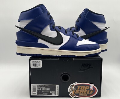 ambush dunk high deep royal raffle