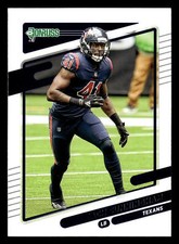 Zach Cunningham 2021 Donruss #168 Houston Texans Buy10get5FREE