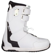 Bottes De Snowboard AIRTRACKS "Master White QL" / Laçage Rapide Thermofit