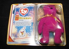 TY RONALD MCDONALD HOUSE CHARITIES MILLENIUM THE BEAR TEENIE BEANIE BABIE 1999