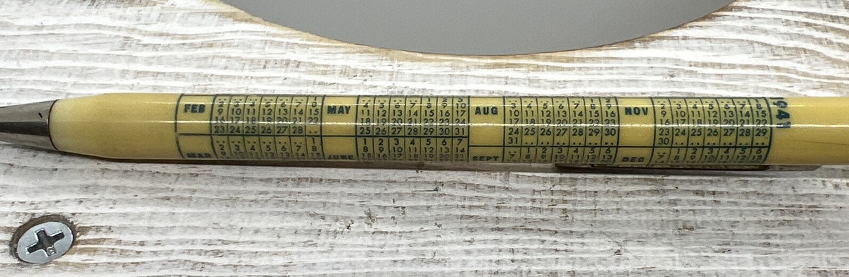 California Los Angeles San Fran PACIFIC FLOOR 1941 Calendar Advertising Pen  | eBay