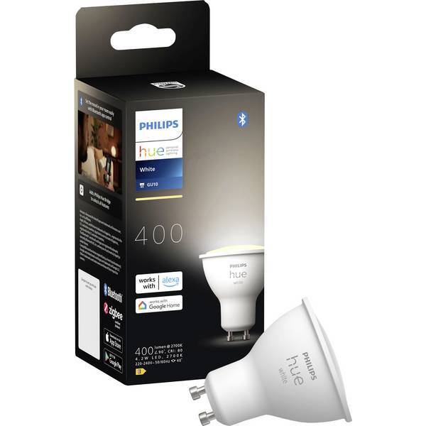 Philips Lighting 23017000  Hue Lampadina LED  ERP: E (A - G) HueW GU10 Bianco ca