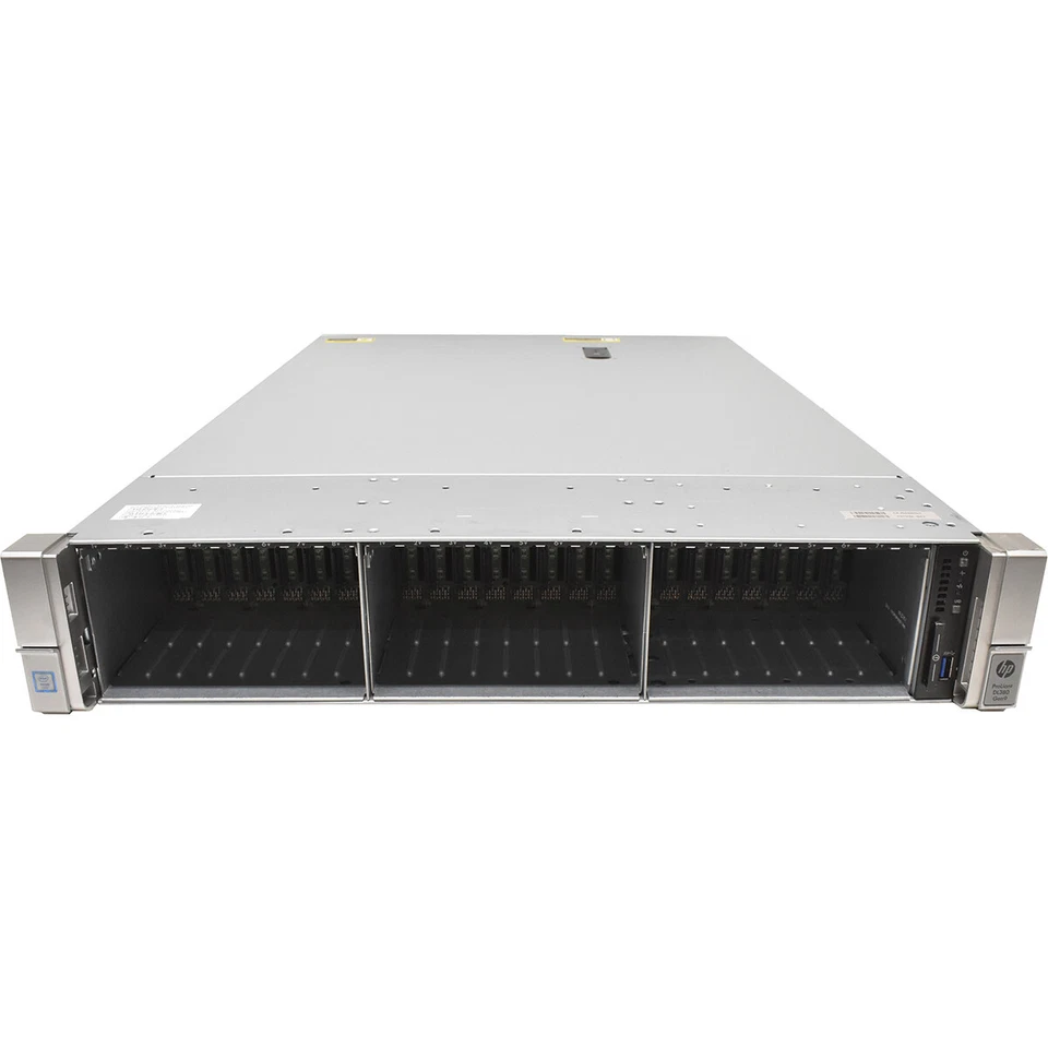 HP ProLiant DL380 Gen9 2U no CPU RAM P440ar 2x Heatsink Expander 1 Riser 24Bay - Bild 2 von 4