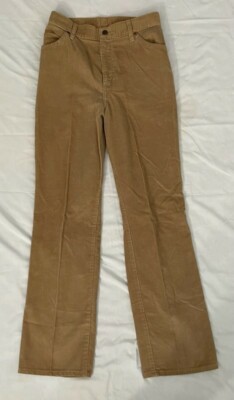 Women's Vintage Chic H.I.S. Corduroy Pants Tan size 12-fit small