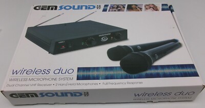 GEMSOUND GMW-2 WIRELESS DUO New York Professional Wireless System #145KZ