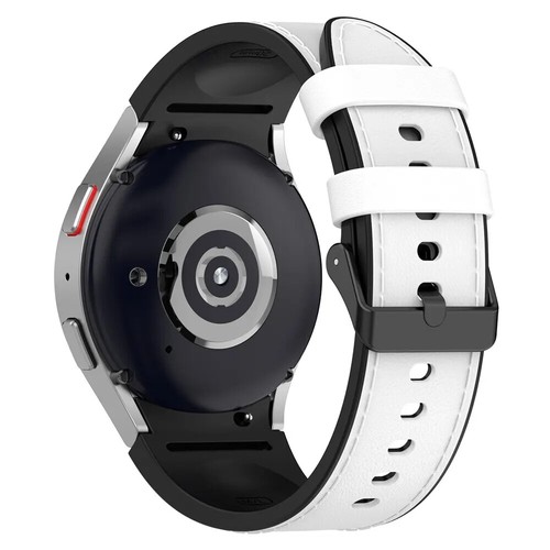 Silicone+Leather Band Strap For Samsung Galaxy Watch 7 6 5 4 40/44mm 4/6 Classic - 第 6/23 張圖片