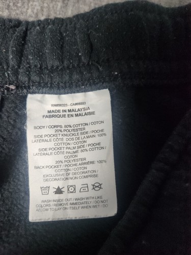 Pantaloncini Nike VINTAGE da uomo grandi neri swoosh anni '90 bianchi stampa grafica trapano da pista - Foto 4 di 6