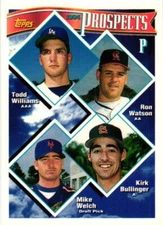 1994 Topps #713 P Prospects (Todd Williams / Ron Watson / Bullinger /Welch)