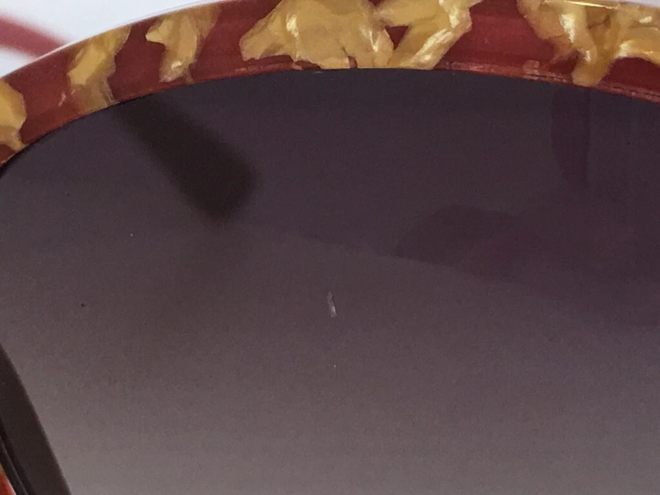 Gafas de sol Dolce & Gabbana DG 4199 2748/8G ojo de gato rojo dorado gris 55*18*135 Foto 4 de 4