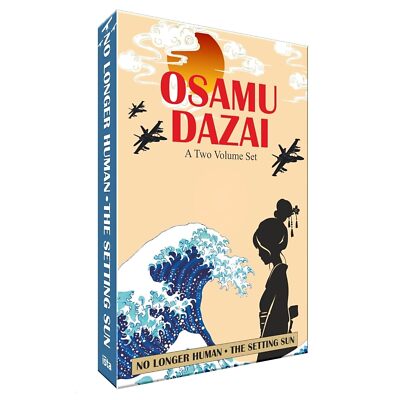 No Longer Human and the Setting Sun by Osamu Dazai  2 Books Collection Box Set