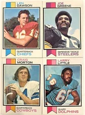 1973 Topps Football Cards - HOF Stars RC - Pick Card(s)