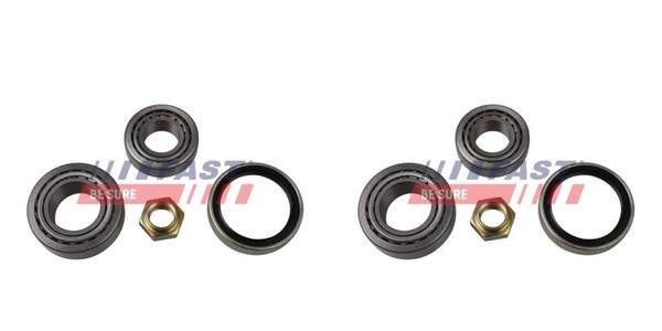 Fast 2X Radnabe Radlagersatz Hinten FüR Fiat Ducato Kasten CitroëN Jumper 230L-image