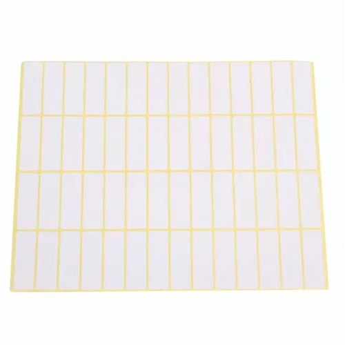 1680pcs Matte White Self Adhesive Labels Small Blank Sticky Price Tags Stickers - Picture 6 of 13