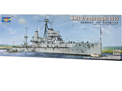 trumpeter 1/350 ship models HMS Dreadnought 1915 NIB