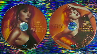 TAYLOR SWIFT Music Video Anthology 2 Blu-ray Set DVD (OVER 65 Videos) Fortnight