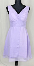 Formal Cocktail Style Prom/Bridesmaid/Evening Dress - Size 2 - Lavender - New
